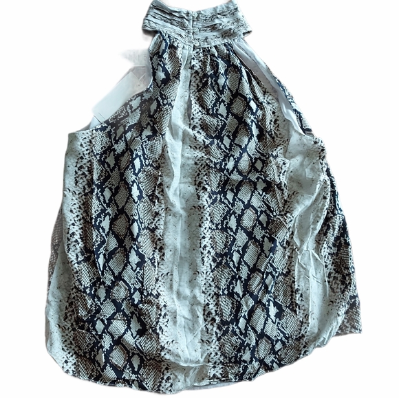 Joie Erola mock neck snakeskin print top - Picture 10 of 10